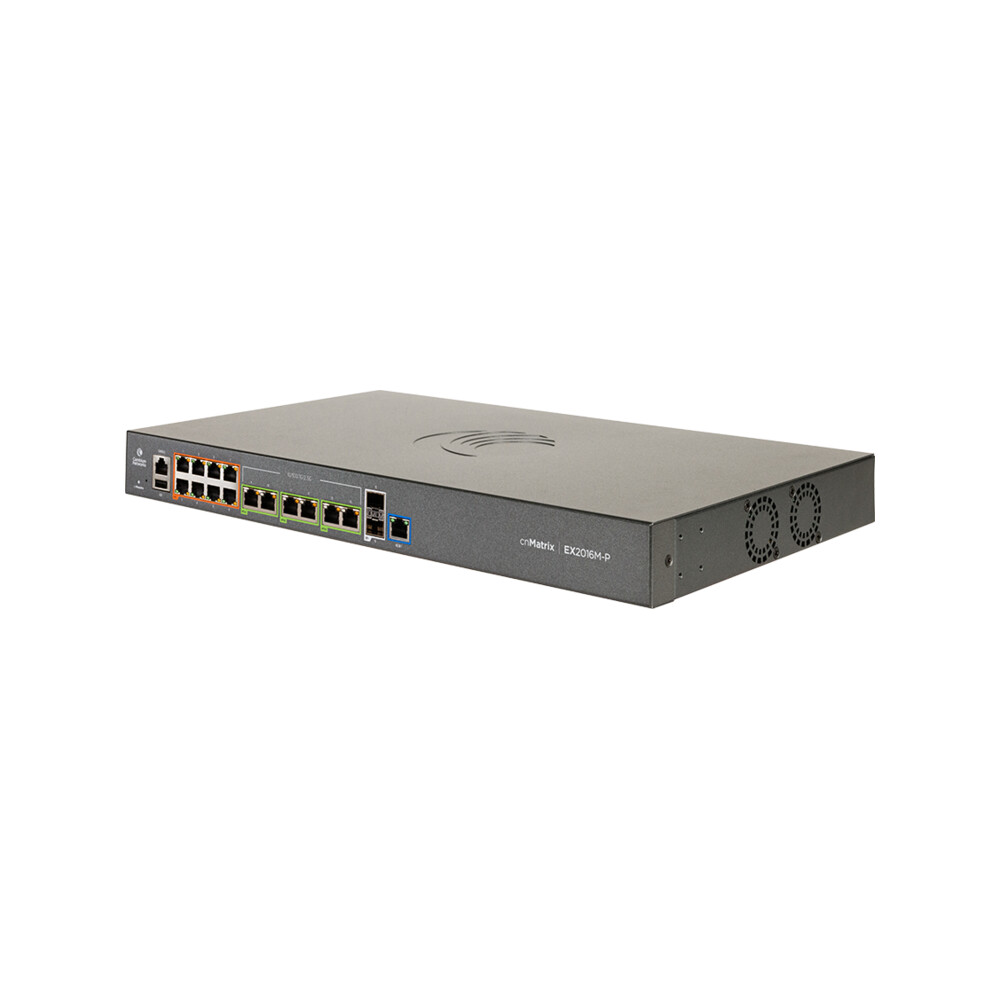 Switch cnMatrix EX2016M-P 16 PoE++ 4 SFP+ - Cambium | AikomGo