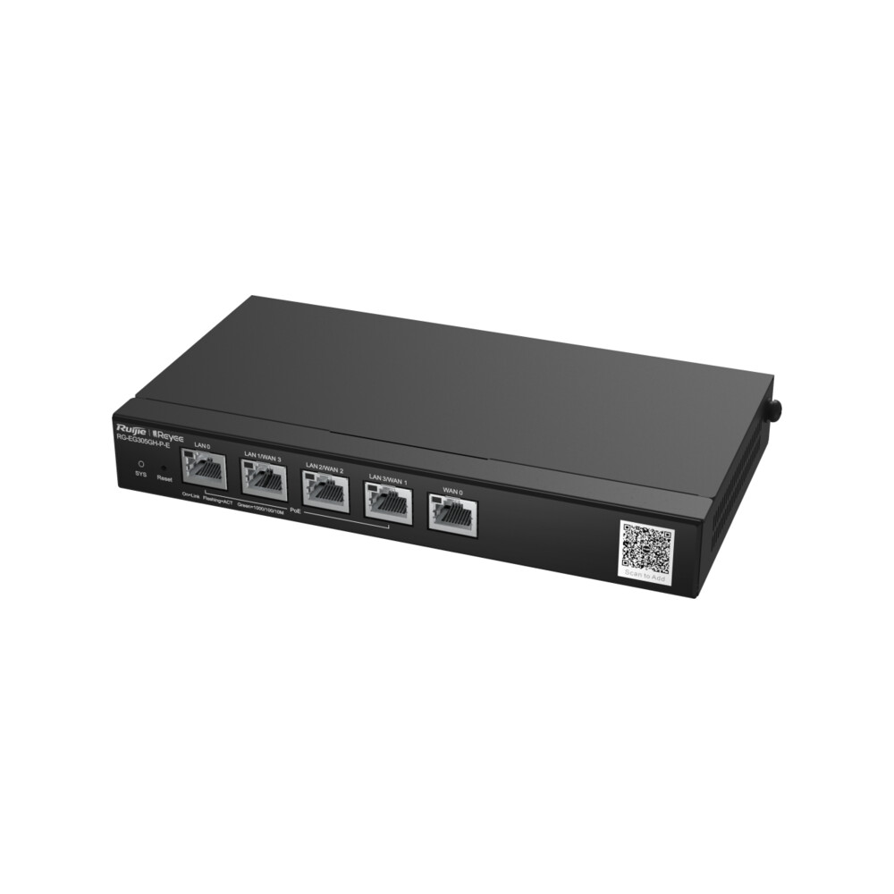 Wi Fi Router 6 EG300 5 GE PoE+ - Ruijie Reyee | AikomGo