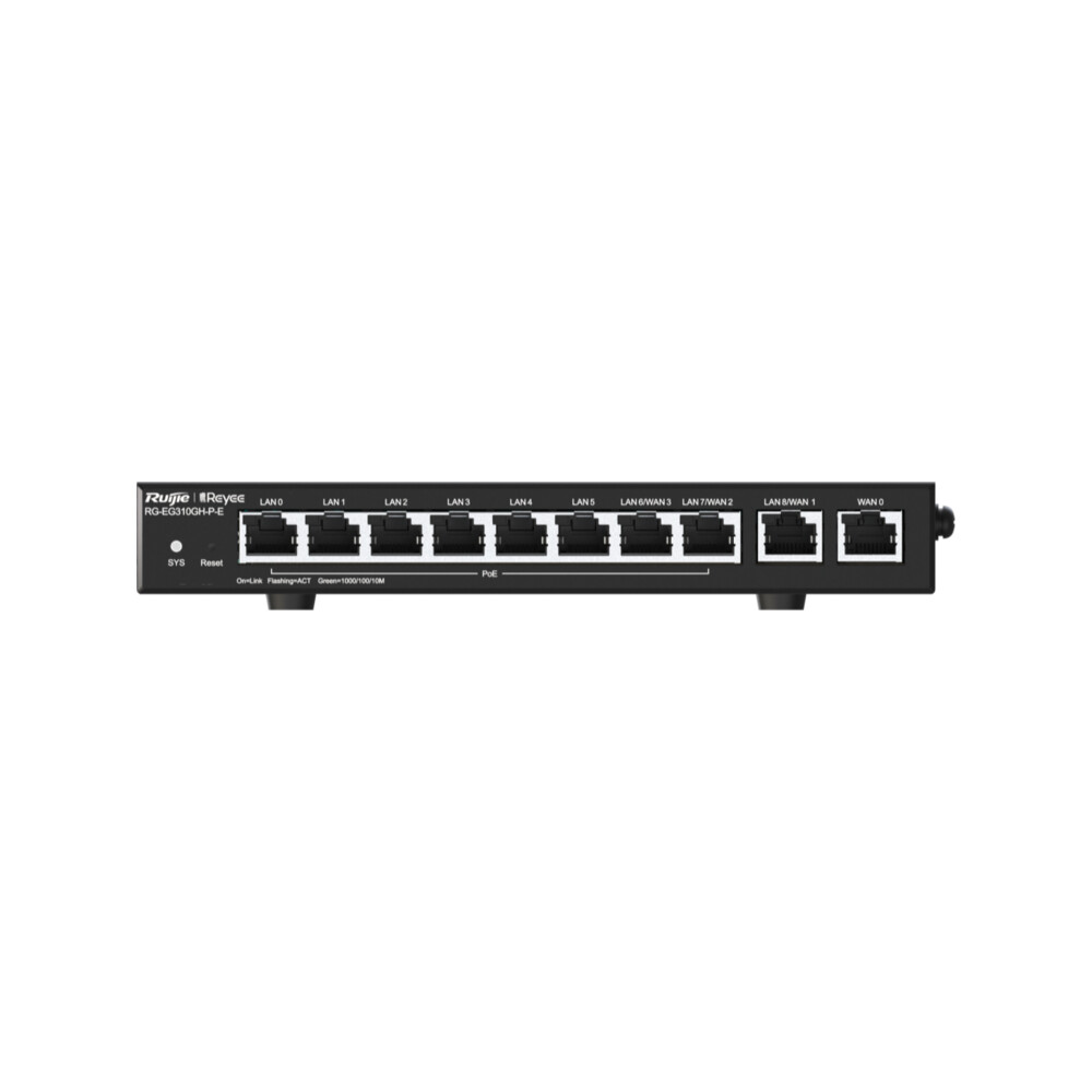 Router Wi Fi 6 EG300 10 GE PoE+ - Ruijie Reyee | AikomGo