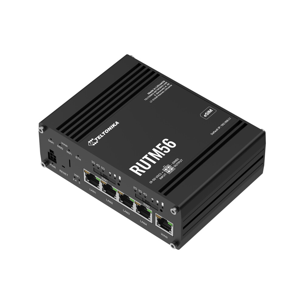 Router dual modem RUTM56 - Teltonika | AikomGo